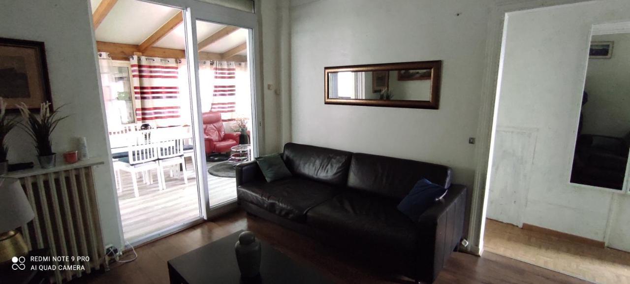 Grand Appartement Avec Terrasse & Jardin A 5 Minutes De Paris Cachan Bagian luar foto
